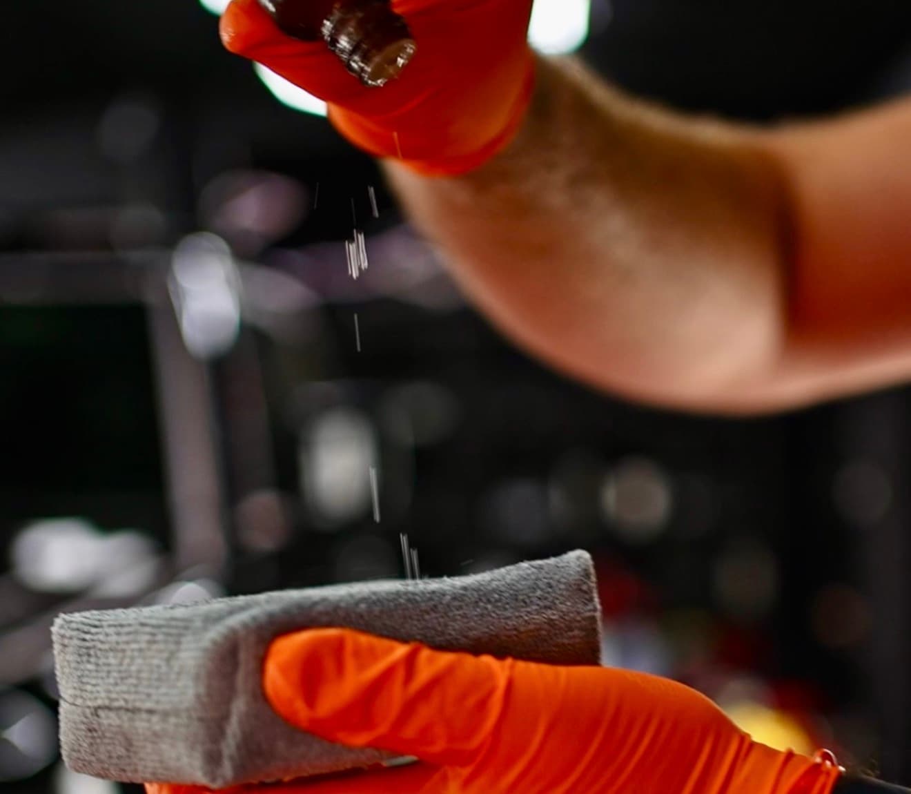 Paint correction service producing mirror-like finish on vehicle